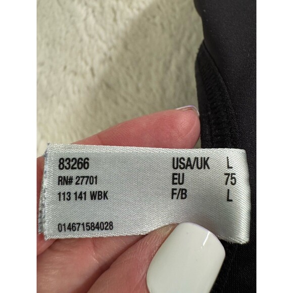 Sweet nothings Tank Maidenform Black Cami Compression Size L Shapewear EUC - Picture 7 of 8